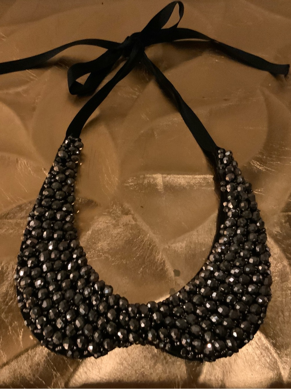 Pretty Cut Steel Necklace - Picture 3 of 10